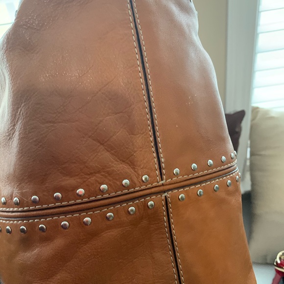 ALL LEATHER MICHAEL KORS TOTE - Picture 5 of 6